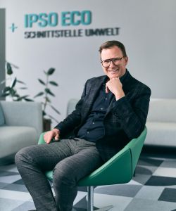 Porträt von Patrik Affentranger, Geschäftsführer und Verwaltungsratsmitglied der IPSO ECO AG