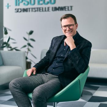Porträt von Patrik Affentranger, Geschäftsführer und Verwaltungsratsmitglied der IPSO ECO AG